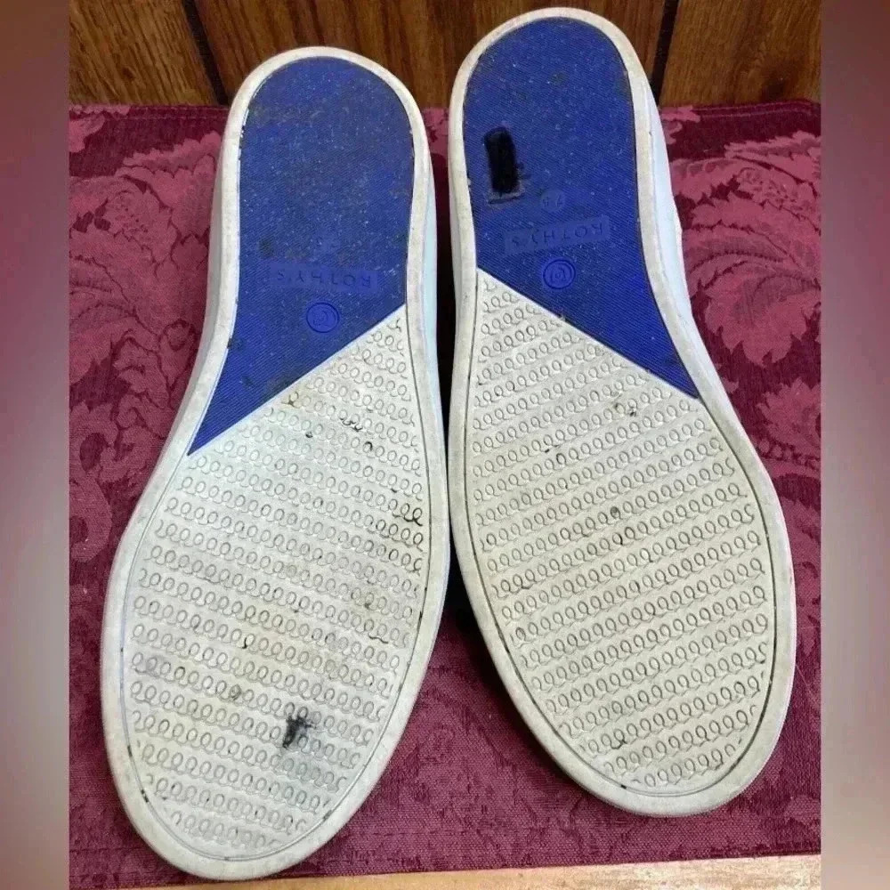 Woman ROTHY’S White Original Slip On Sneaker Shoe Sz 7.5 - Picture 11 of 12